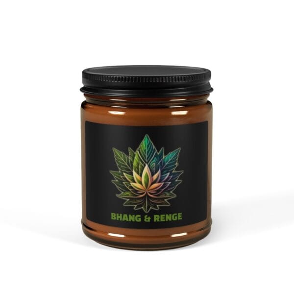 Scented Soy Candle (Multi-Size, Amber Jar) - Image 6