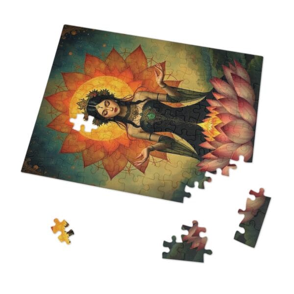 Renge-  Lashkmi Jigsaw Puzzle with Tin - Image 14