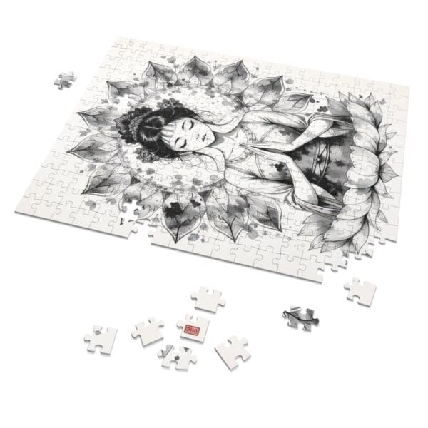 Bhang and Renge - Jigsaw Puzzle with Tin