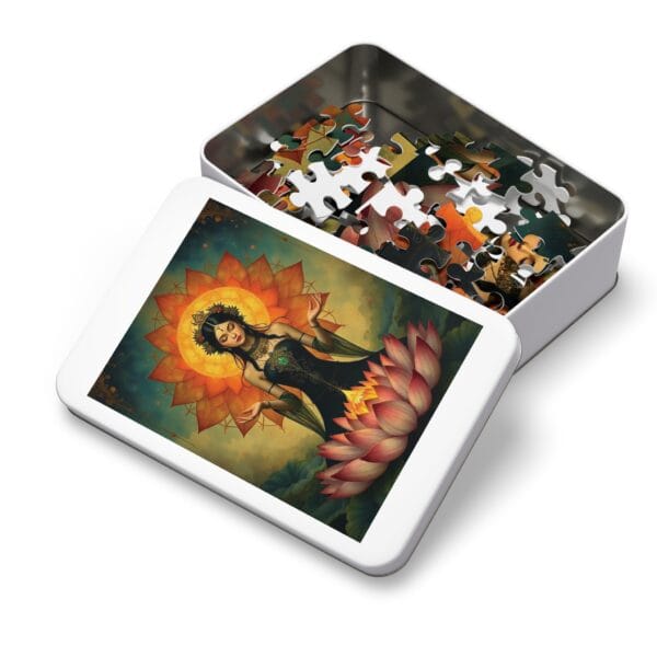 Renge-  Lashkmi Jigsaw Puzzle with Tin - Image 15