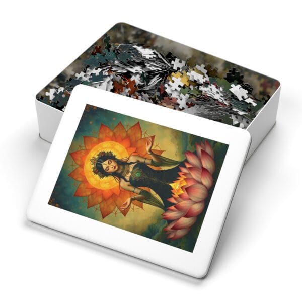 Renge-  Lashkmi Jigsaw Puzzle with Tin - Image 16