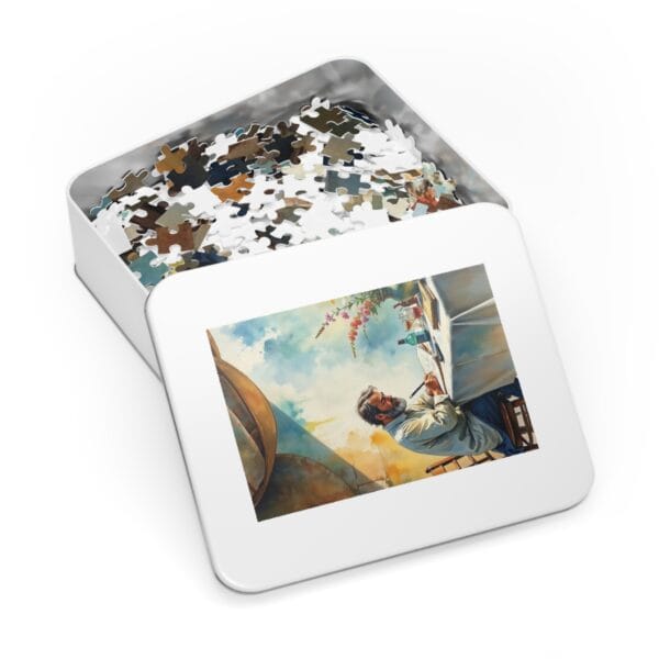 Bhang and Renge - Jigsaw Puzzle with Tin - Image 5