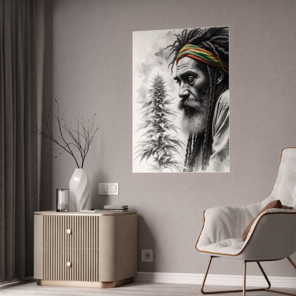 Bhang and Renge - Rasta Gloss Poster - Image 6