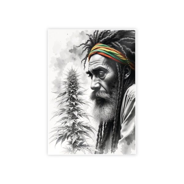 Bhang and Renge - Rasta Gloss Poster - Image 2