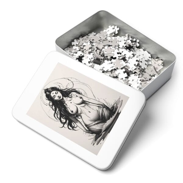 Bhang and Renge - Jigsaw Puzzle with Tin - Image 3