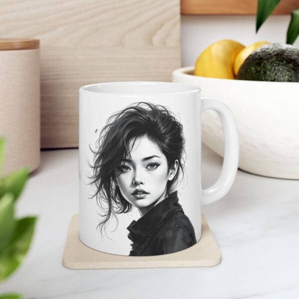 Bhang and Renge - Ceramic Coffee Mug - Image 6