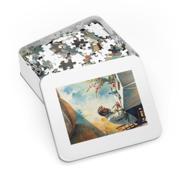 Bhang and Renge - Jigsaw Puzzle with Tin - Image 9