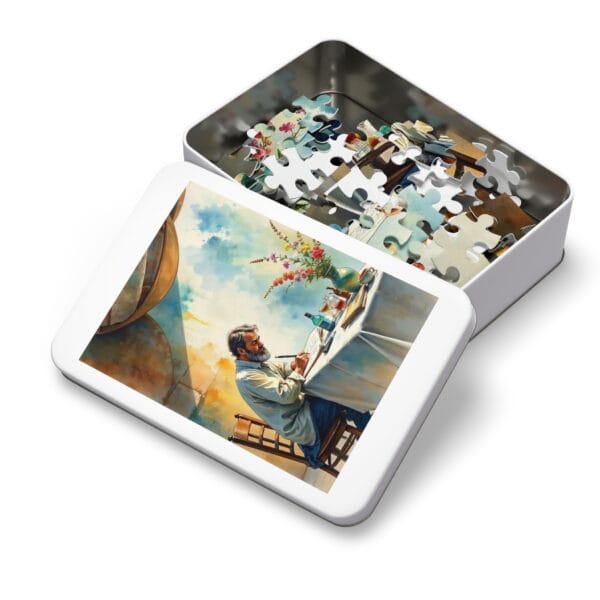 Bhang and Renge - Jigsaw Puzzle with Tin - Image 15