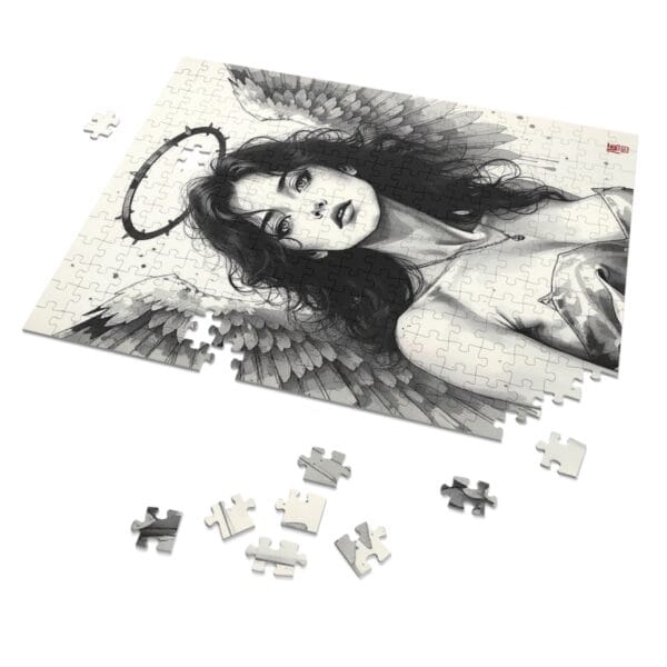 Bhang and Renge - Jigsaw Puzzle with Tin