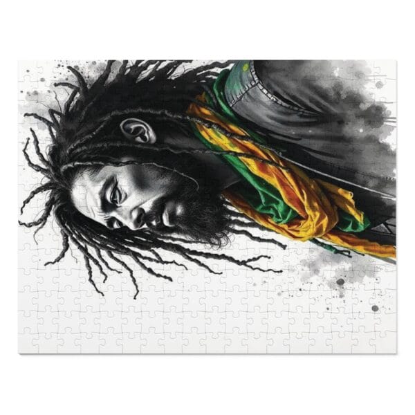 Bhang - Rasta Jigsaw Puzzle with Tin