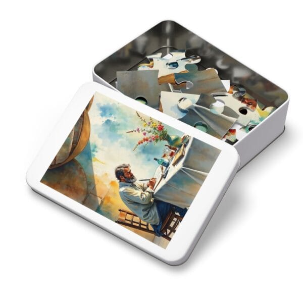 Bhang and Renge - Jigsaw Puzzle with Tin - Image 12