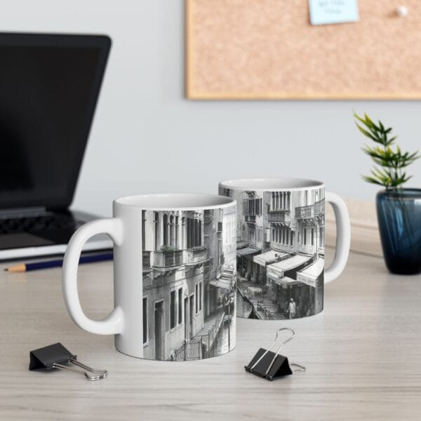 Bhang and Renge - Ceramic Coffee Mug - Image 3