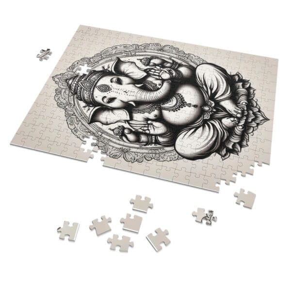 Bhang and Renge - Jigsaw Puzzle with Tin