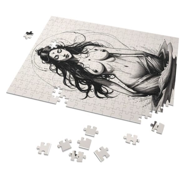 Bhang and Renge - Jigsaw Puzzle with Tin